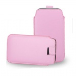 Luxury Leather stay cord Case For Apple iphone 6 plus Pink style026