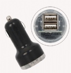 Dual USB Ports Car Charger Adapter for iPhoneiPadiPod Style001