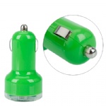 Dual USB Ports Car Charger Adapter for iPhoneiPadiPod Style002