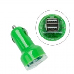 Dual USB Ports Car Charger Adapter for iPhoneiPadiPod Style002