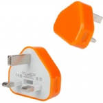 USB Power Charger Adapter for iPhoneiPod  (UK Plug)  Style015