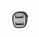 Universal Portable Dual USB Ports Car Charger Adapter  Style034