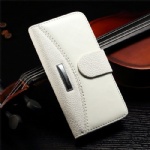 Luxury wallet bag stand retro carzy horse +Lichee Pattern genuine leather case for iphone 6 4.7
